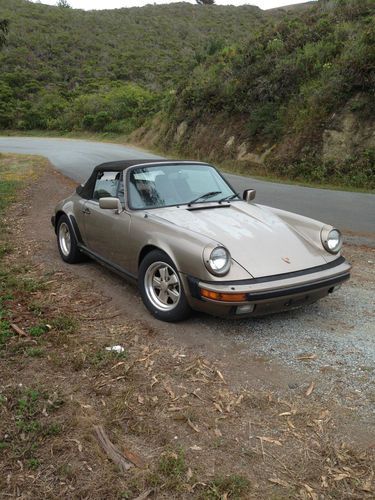 1985 porsche carrera cabriolet