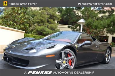 2010 ferrari 458 italia  penske wynn ferrari las vegas nevada 702-770-2000