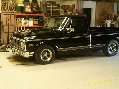 1971 chevrolet pickup truck fleetside shortbed 2wd fully restored