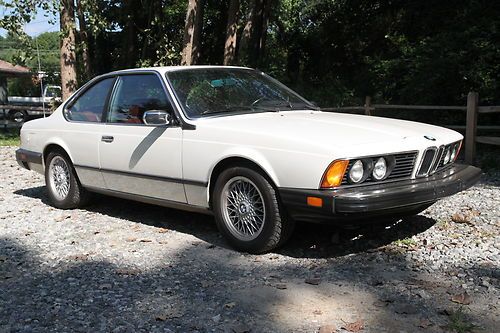 633csi e24 excellent condition, low miles, 2 owners