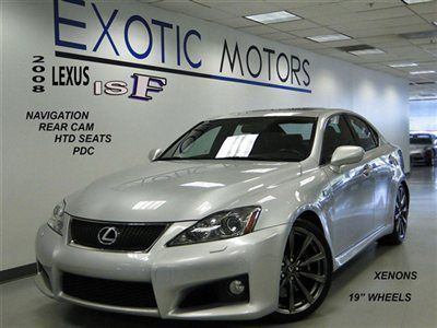 2008 lexus isf! nav rear-cam heated-sts pdc xenons 19"whls mark-levinson/6-cd!!