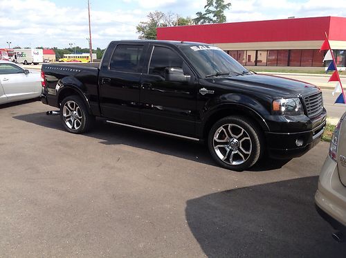 Harley davidson saleen addition black on black leather bed liner sunroof