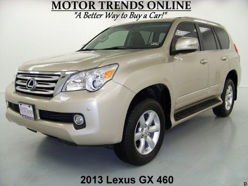 2013 lexus gx460 navigation rearcam sunroof htd ac seats power 3rd row 16k