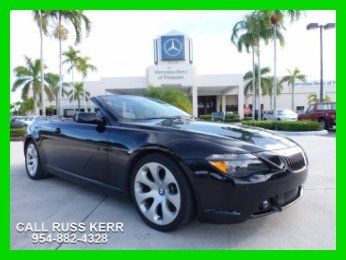 2006 bmw 650i 4.8l v8 32v automatic rear wheel drive convertible