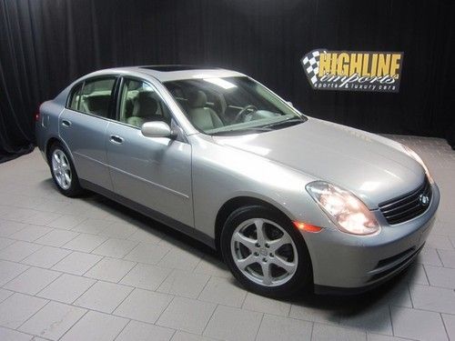 2003 infiniti g35 4dr automatic leather 6cyl engine, ** only 52k miles **