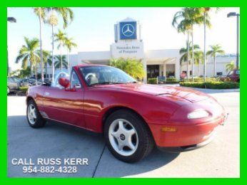 1995 mazda mx-5 1.8l i4 16v manual rear wheel drive convertible