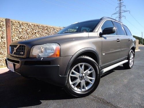 Awd-navi-sunroof-4.4l v8-xc90-1ownr-htd lthr-3rd row-trizone ac-homelink-nice