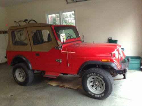 1985 jeep cj7 4.2l 6 cyl manual trans