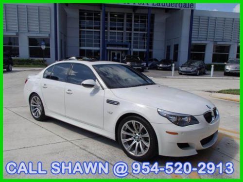 2009 bmw m5, mercedes-benz dealer, just traded in!!, l@@k at me, hard to find!!!