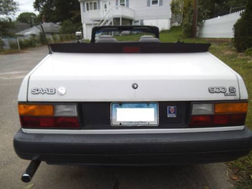 1991 saab 900s convertible