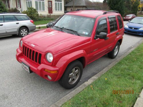 2003 jeep liberty limited sport utility 4-door 3.7l