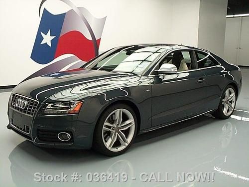 2009 audi s5 awd quattro awd 6spd nav rear cam 19's 40k texas direct auto