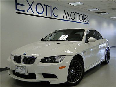 2008 bmw m3 hardtop convertible! smg nav pdc xenons comfort-access no-reserve!