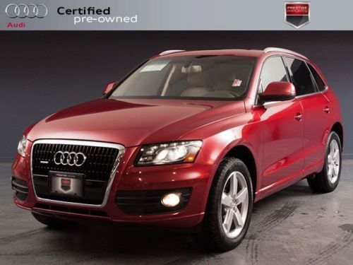 2010 audi q5 *certified warranty* red