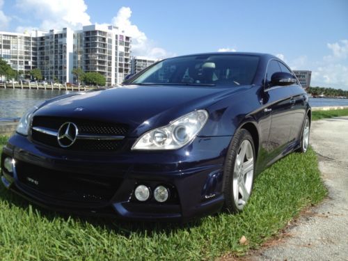 2006 mercedes benz cls500 with cls 63us body kit only  hid free shipping 49k wow