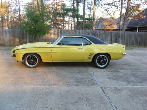 1969 chevrolet camaro / 468 cubic inch big block / daytona yellow