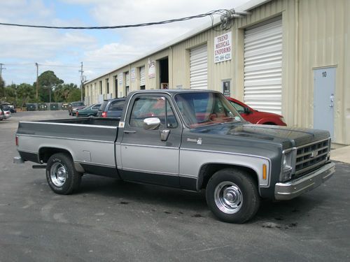 1979 chevy silverado pickup chevrolet antique classic longbed