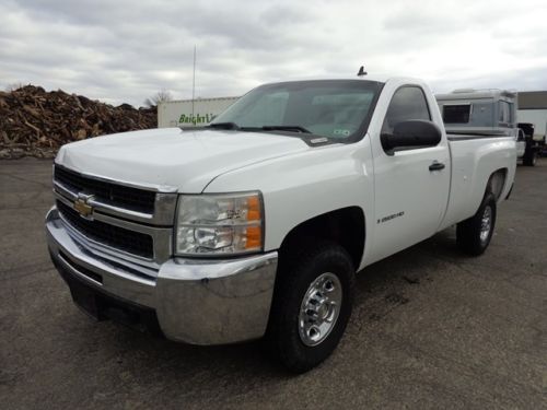 2008 chevrolet 2500 hd 8&#039; bed 6.6l duramax turbo diesel pickup nice no reserve