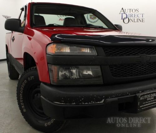 We finance 06 colorado reg cab work truck 2wd 5speed cloth bench seat sony audio