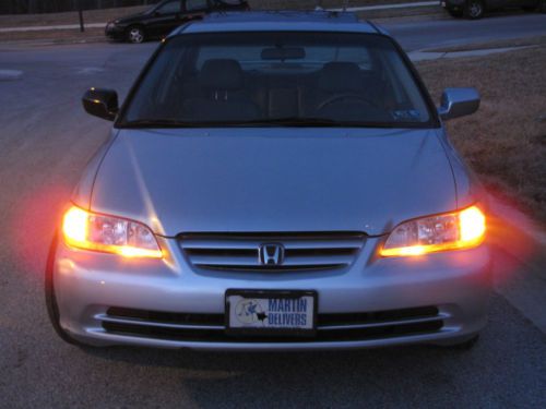 2001 honda accord ex v6 leather 127k mi fully loaded!.! no reserve no reserve ..