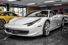 &#039;13 ferrari 458 italia,20&#034;sport wheels,f1,561hp,daytona pwr seats,shields, 1k mi