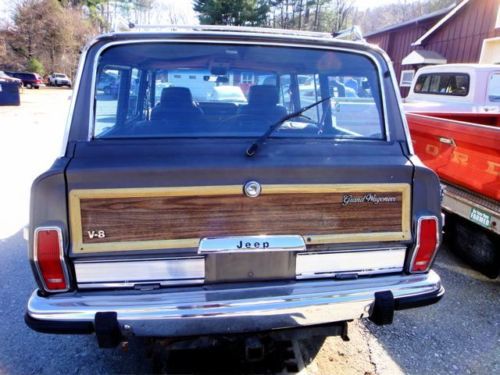 1989 jeep grand wagoneer base sport utility 4-door 5.9l