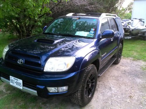 2004 toyota 4runner sport edition 4x4