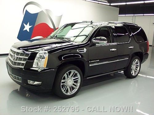 2008 cadillac escalade platinum awd sunroof nav dvd 70k texas direct auto