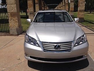 2012  lexus es 350 silver luxury pkg!one owner clean carfax,only 11kmi, perfect