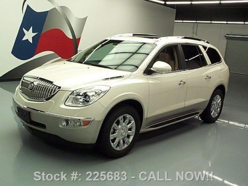2011 buick enclave cxl dual sunroof nav dvd only 23k mi texas direct auto