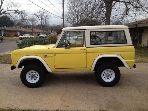 1969 ford bronco 4x4 v8