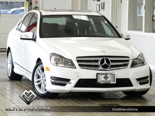 13 mercedes c300 awd 4-matic navigation sport package