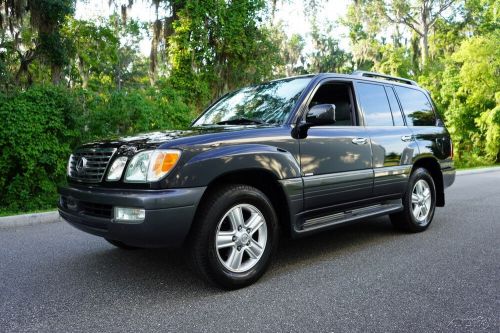 2007 lexus lx rare 07 limited edition black no rust serviced exceptional