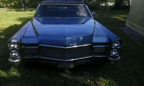 1968 cadillac deville base convertible 2-door 7.7l