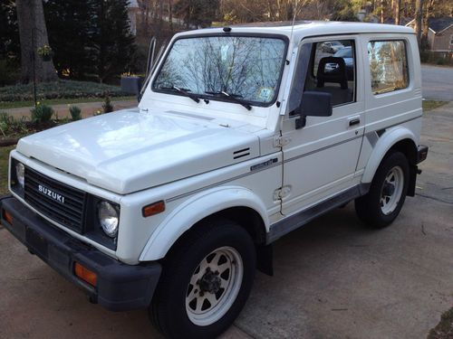 1988 tin top suzuki samurai jx / family owned, 96k miles / great gas mileage!!!!