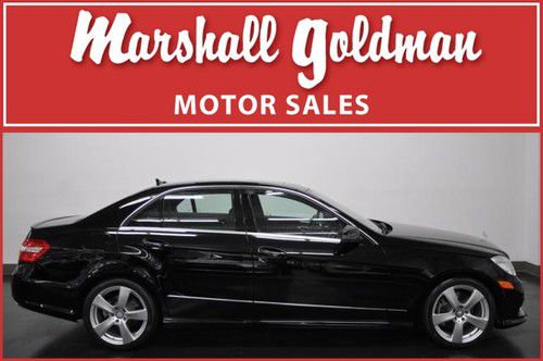 2011 e350 4matic black black nav htd seats rear sunshade camera 1,500 miles ipod