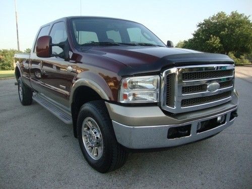 2006 ford super duty f-350 srw crew cab king ranch fx4