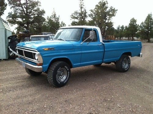 1970 ford f100 4x4 original  one owner barn find