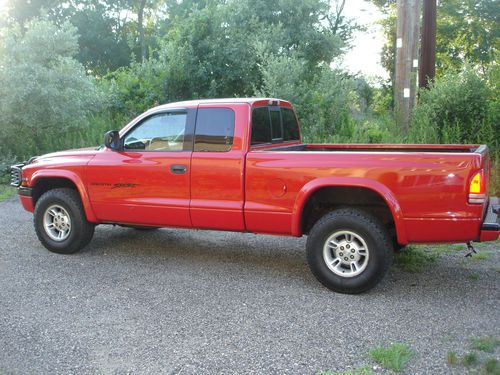 1998 dodge dakota sport extended cab pickup 2-door 5.2l