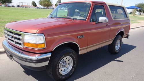 1994 ford bronco eddie bauer low miles 5.8l, must see