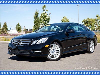 2012 e550 coupe: certified pre-owned at authorized mercedes dealer, 1,200 mi, p2