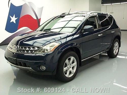 2007 nissan murano se awd leather sunroof rear cam 59k texas direct auto