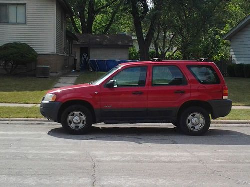 2001 ford escape xls sport utility 4-door 3.0l