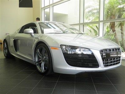 2012 r8 ice silver - pristine - call vince catena!!!!