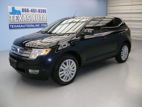 We finance!!!  2010 ford edge limited pano roof heated leather sync texas auto