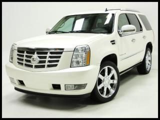 2008 cadillac escalade awd sunroof leather navigation b/u camera heated seats