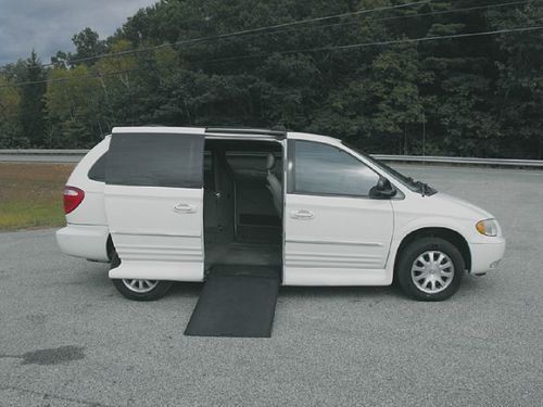 2003 chrysler town and country lxi handicap wheelchair van     "super clean"