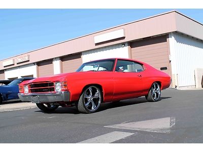 1971 chevrolet chevelle sport coupe - frame off resto - air bag suspension