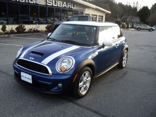 Buy used 2012 Mini Cooper S Blue CLEAN CARFAX in Norwich, Vermont ...