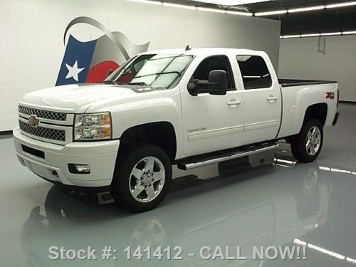 2013 chevy silverado 2500hd ltz diesel 4x4 nav dvd 9k! texas direct auto